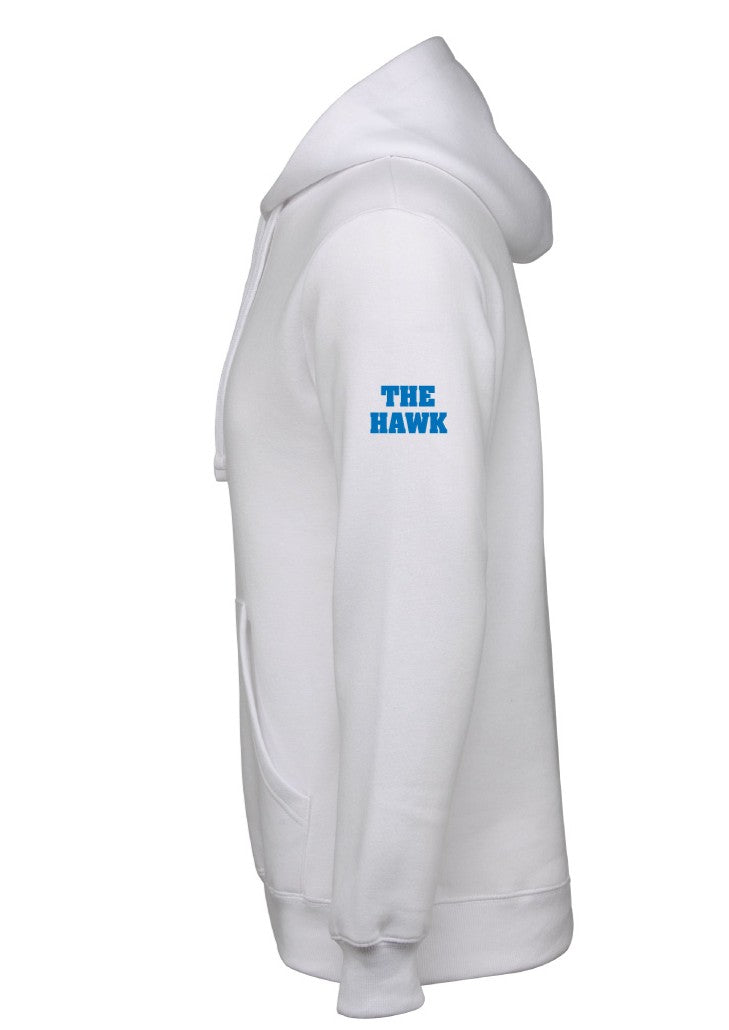 White Jayhawk Hoodie